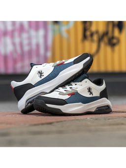 Red Tape - Men Solid Blue & Black Sneakers