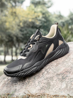 Red Tape - Men Solid Black Walking Shoes