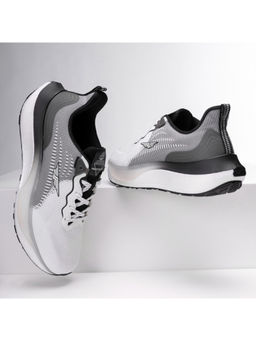 Red Tape - ETPU Men Textured Black & White Walking Shoes