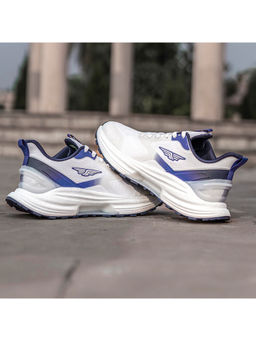 Red Tape - ETPU Men Solid White & Blue Walking Shoes