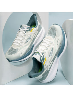 Red Tape - Men Textured White & Blue Athleisure Running Shoes