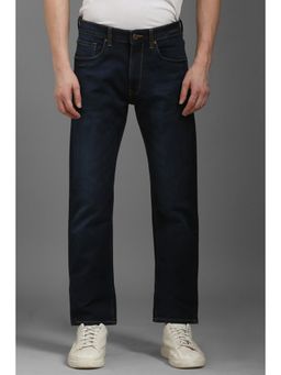 Louis Philippe - Men Navy Light Slim Fit Jeans