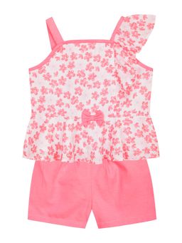 Budding Bees - Charm Girls Top and Short Pink (Set of 2)