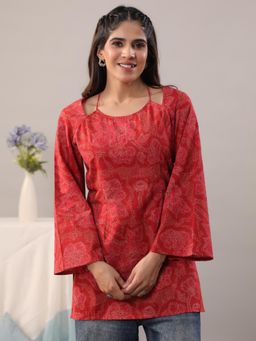 Rimeline - Women Red Kurti