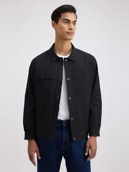 Pepe Jeans - Black Full Sleeve Lightweight Shacket