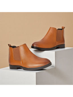 FREEPLAY - Boys Tan Classic Chelsea Boots