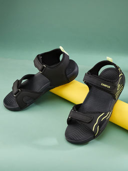 Campus - Boys Black Sandals