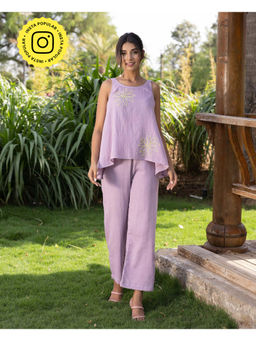 Bud & Tulip - Lavender Sunflower Co Ord (Set of 2)