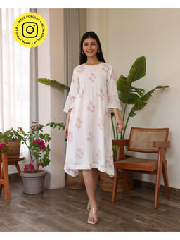 Bud & Tulip - White Check Dream Dress