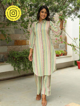 Bud & Tulip - Prerna Stripes Co-Ord (Set of 2)