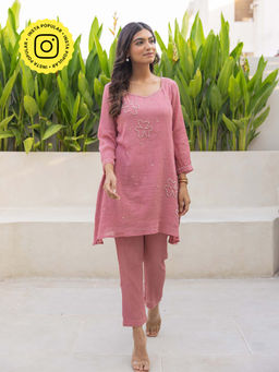 Bud & Tulip - Gulabo Kurta with Pant (Set of 2)