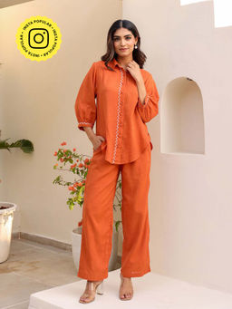 Bud & Tulip - Rust Co-Ord (Set of 2)