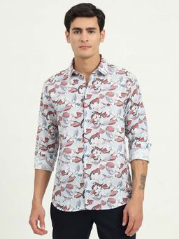 Greenfibre - Men Multi-Color Printed Casual Shirt