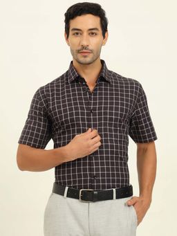 JadeBlue - Men Multi-Color Checks Formal Shirt