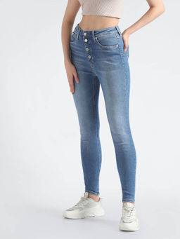 Calvin Klein - Womens Blue Color Jeans