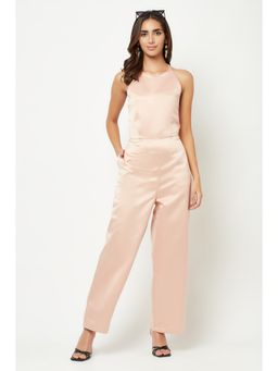 HOUSE OF S - Peach Matte Jumpsuit