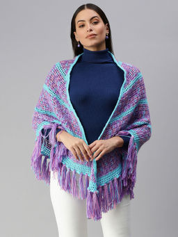 Magic Needles - Shawl Scarf with Tassels