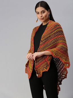 Magic Needles - Shades Of Autumn Shawl Scarf