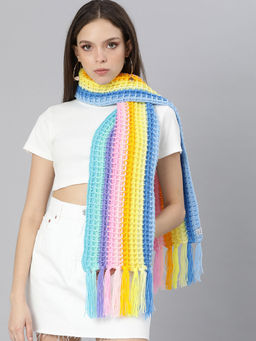Magic Needles - Pastel Stripes Scarf
