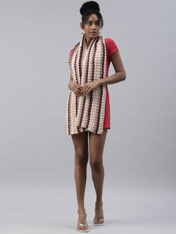 Magic Needles - Shades Of Brown Scarf