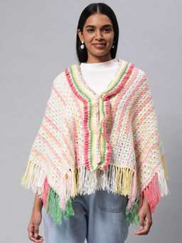 Magic Needles - Collared Shawl with Border