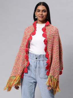 Magic Needles - Collared Shawl with Border