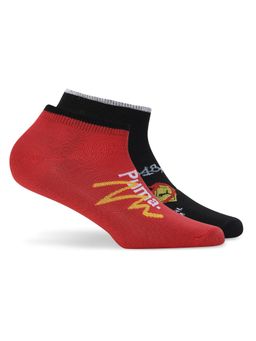 Puma - Unisex Multi-Color Printed Socks (Pack of 2)