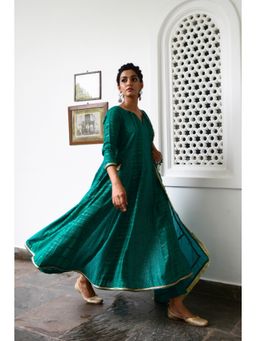 Myaara - Panna Anarkali Set (Set of 3)