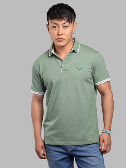 ROOKIES - Pista Half Sleeve Pique Polo T-Shirt