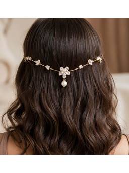 Viana Jewels - Starlet Tiara Glam Back Hair Crown Chain