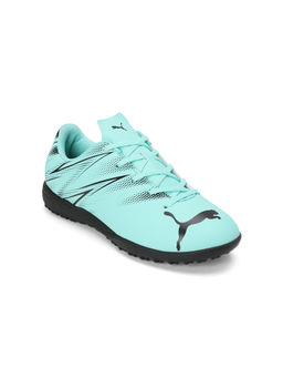 Puma - Attacanto Kids Turquoise Football Shoes