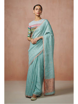 Dressfolk - Scenic Beauty Linen Stitched Blouse