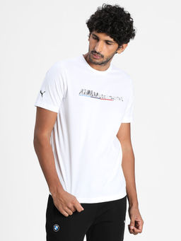 Puma - BMW M Motorsport Logo Tee+ Men White T-Shirt