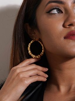 Joker and Witch - Joker & Witch Em Gold Party Hoops