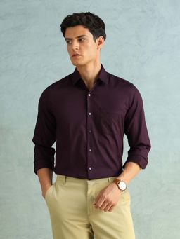 Arrow - Men's Pure Cotton Manhattan Slim Fit Shirt