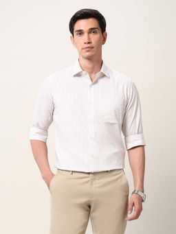 Arrow - Men's Vertical Striped Liberty Classic Fit Ceremony Shirt