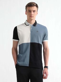 Arrow Sports - Men's Colourblocked Playful Minimalism Polo T-Shirt