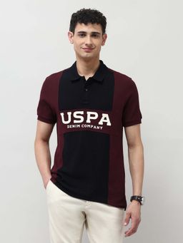 U.S. Polo Assn. Denim Co. - Men's Colorblocked Regular Fit Polo T-Shirt