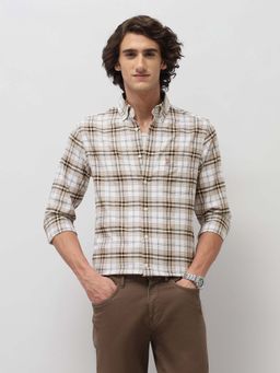 U.S. POLO ASSN. - Men's Plaid Checked Regular Fit Shirt