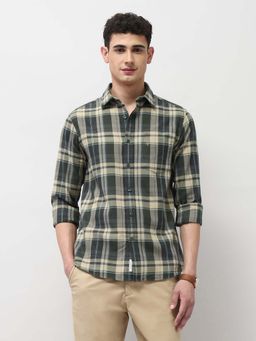 U.S. POLO ASSN. - Men's Plaid Checked Regular Fit Shirt