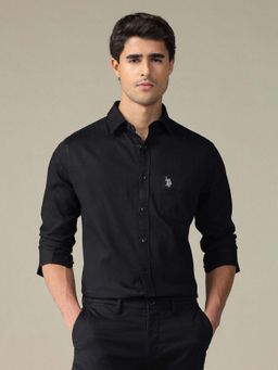 U.S. POLO ASSN. - Men's Pure Cotton Regular Fit Shirt