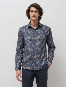 U.S. POLO ASSN. - Men's Pure Cotton Tropical Printed Shirt