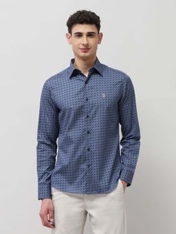 U.S. POLO ASSN. - Men's Pure Cotton All Over Printed Shirt