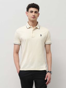 U.S. POLO ASSN. - Men's Solid Regular Fit Polo T-Shirt