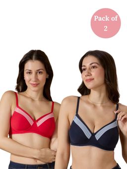 bodyline - Valentine Cotton Bra for Women (Pack of 2)