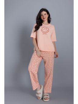 Zivame - 2 Mile Fashion Knit Cotton T-shirt and Pyjama