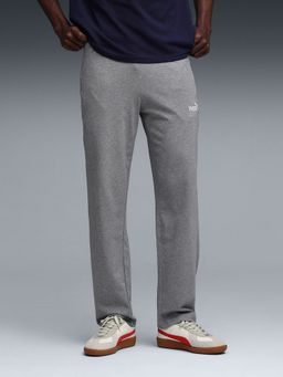 Puma - Grey Essentials No. 1 Logo Men Jersey Track Pant