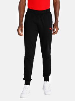 Puma - Black Graphic Men Slim Fit Sweat Pant