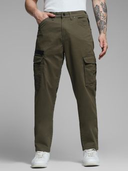 Jack & Jones - Green Anti Fit Trouser