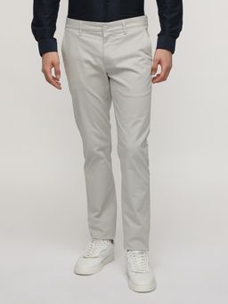 Crocodile - Slim Fit Sport Metal Grey Trouser